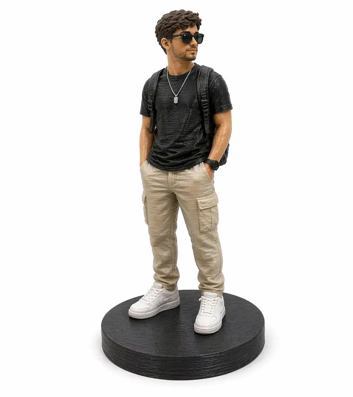 Figura personalizada en 3D para regalo de cumpleaños o jubilación