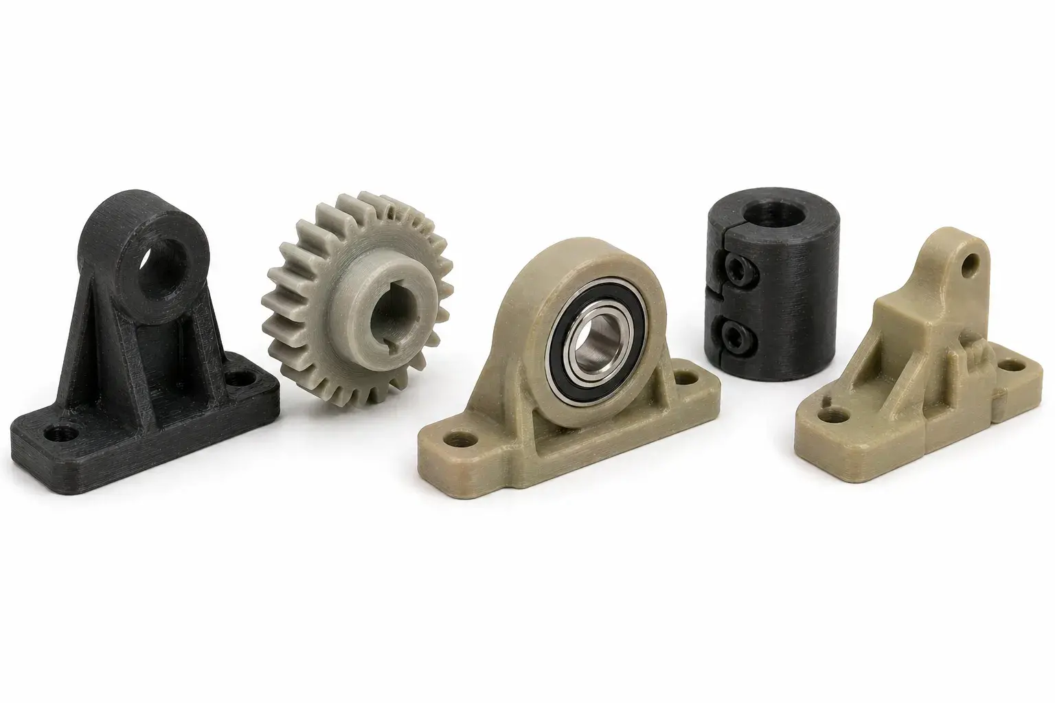 Serie corta de piezas industriales en 3D